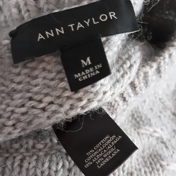 Ann Taylor Alpaca/Wool Sweater - Picture 4 of 4